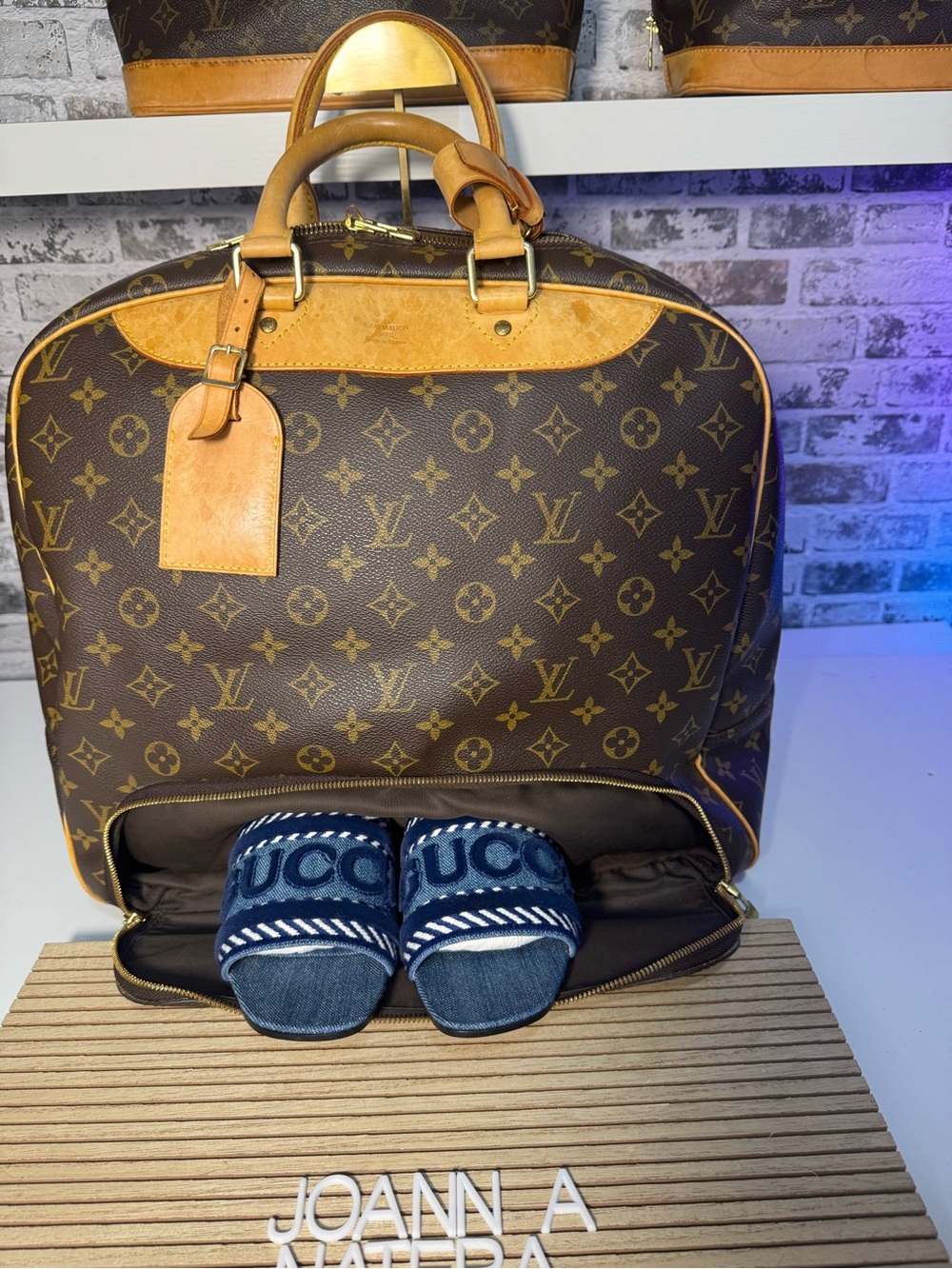 Louis Vuitton Brown Evasion Carry-On and Duffle Set - Picture 2 of 16